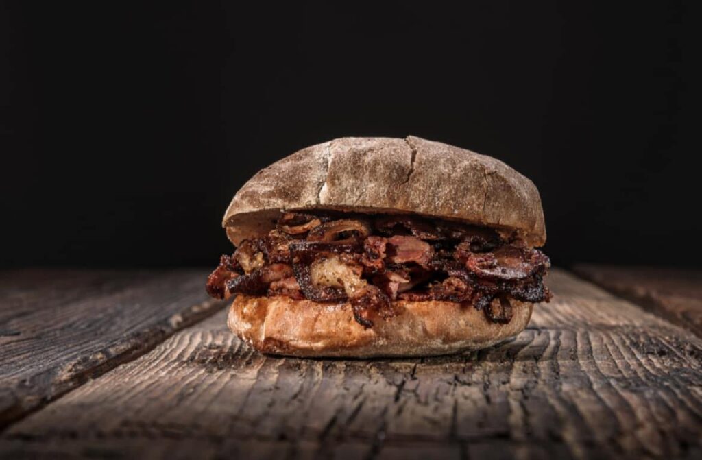 Panini gourmet con carne di maiale a Como